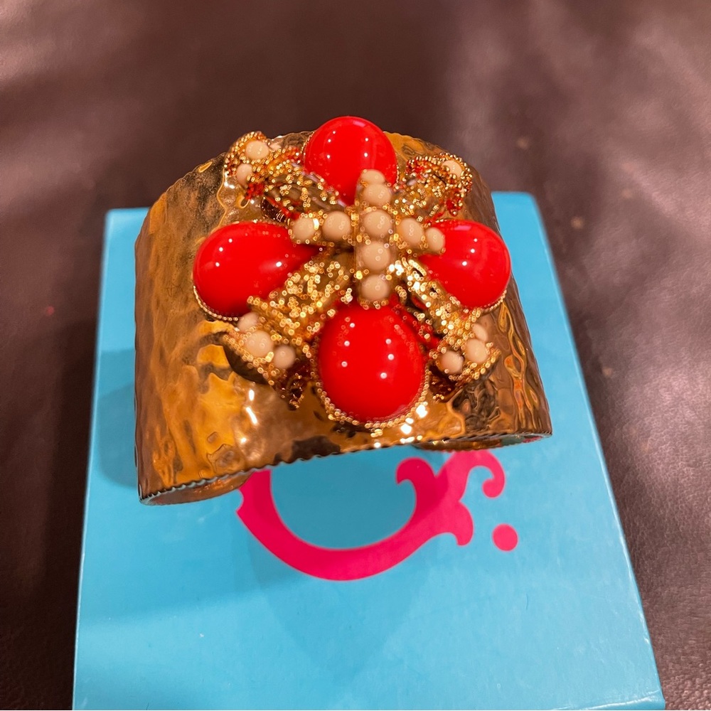 C Wonder Coral Cuff Bracelet